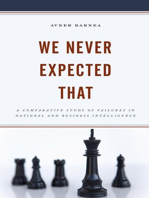 cover image of We Never Expected That